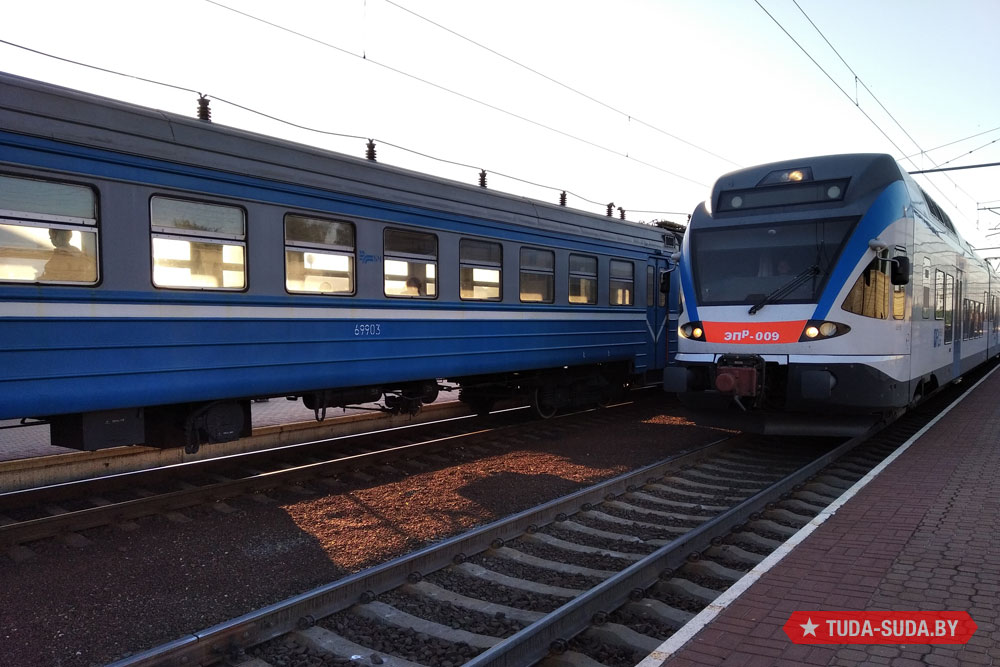 БелЖД меняет расписание поездов