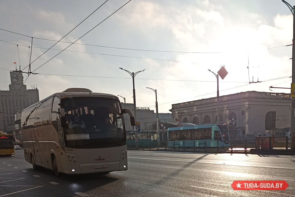 Автобусный маршрут между Брестом и Санкт-Петербургом