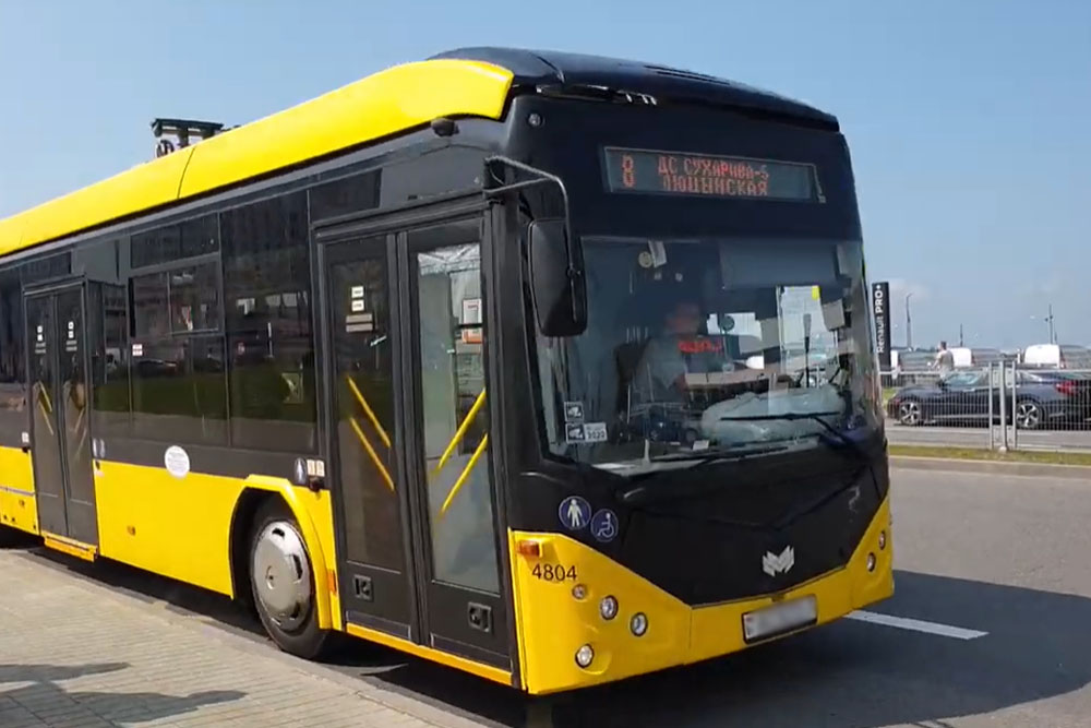 В Минске запустят новый автобус Автобус