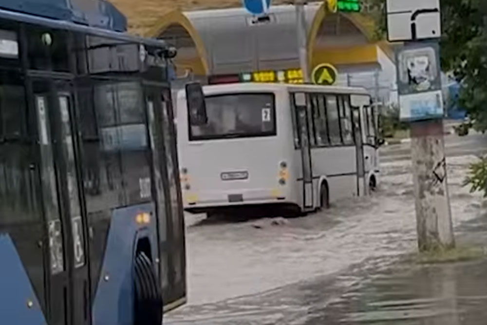 Непогода в Севастополе