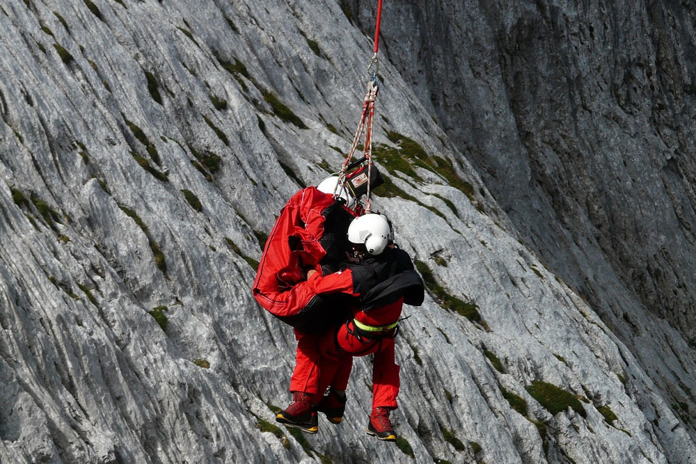 Спасательные операции в горах